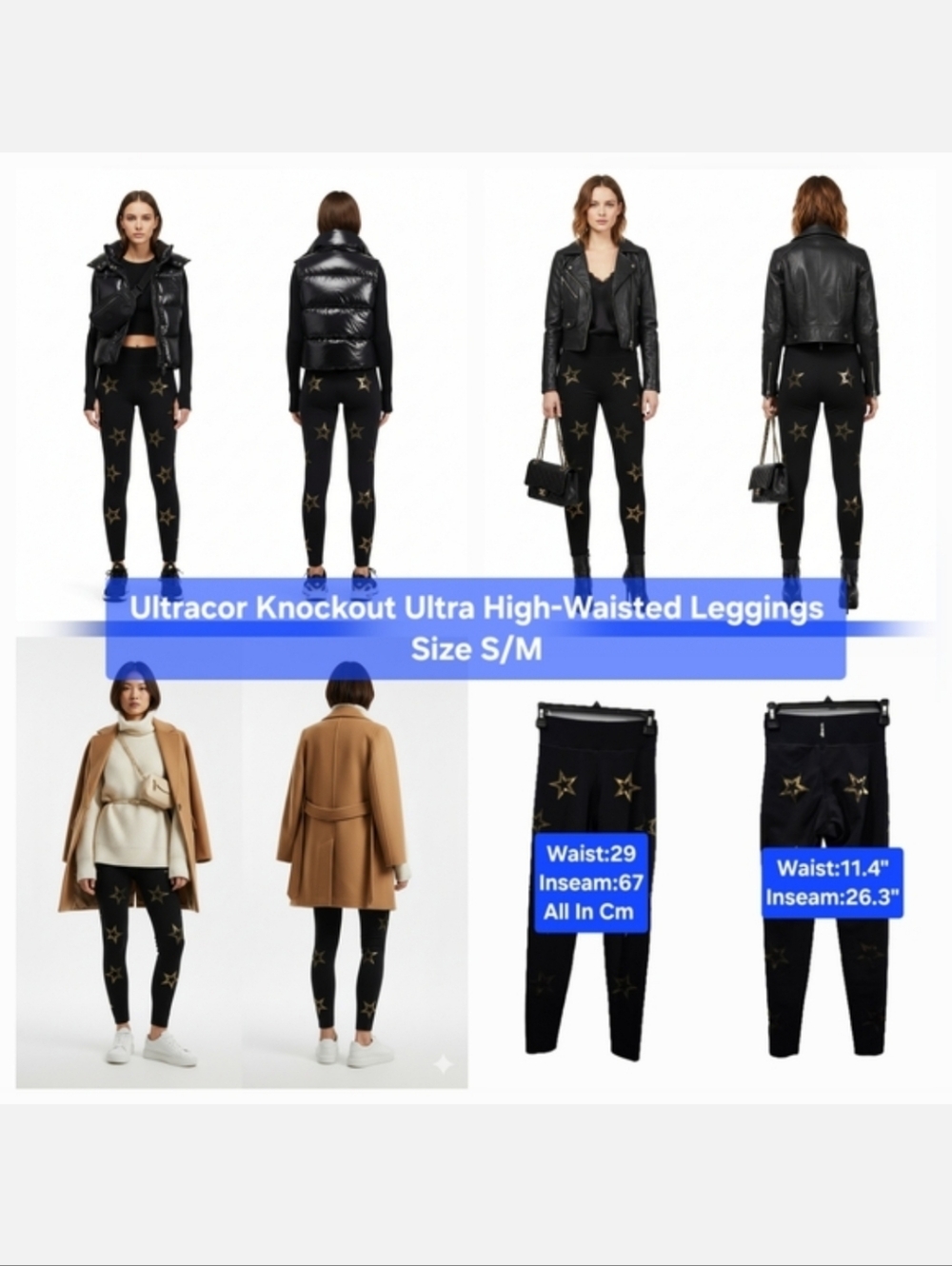 Ultracor Knockout Ultra High-Waisted Leggings Size S/M